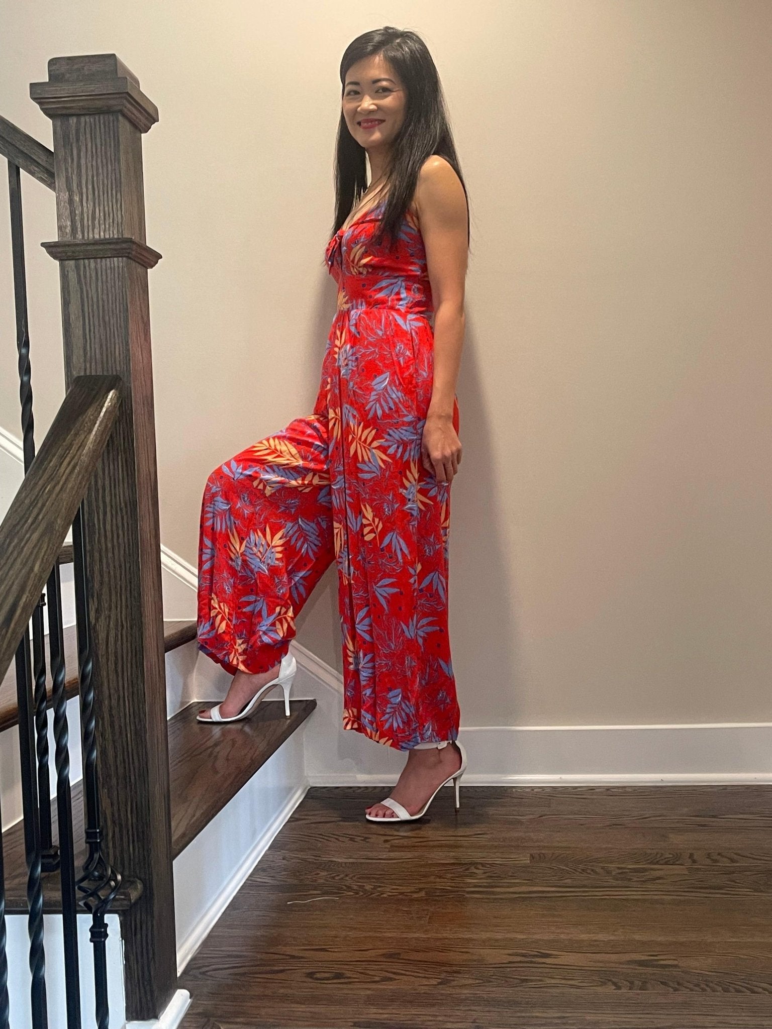 Lost + Wander Still on Vacay Jumpsuit styled for vacation, brunch, and summer events
