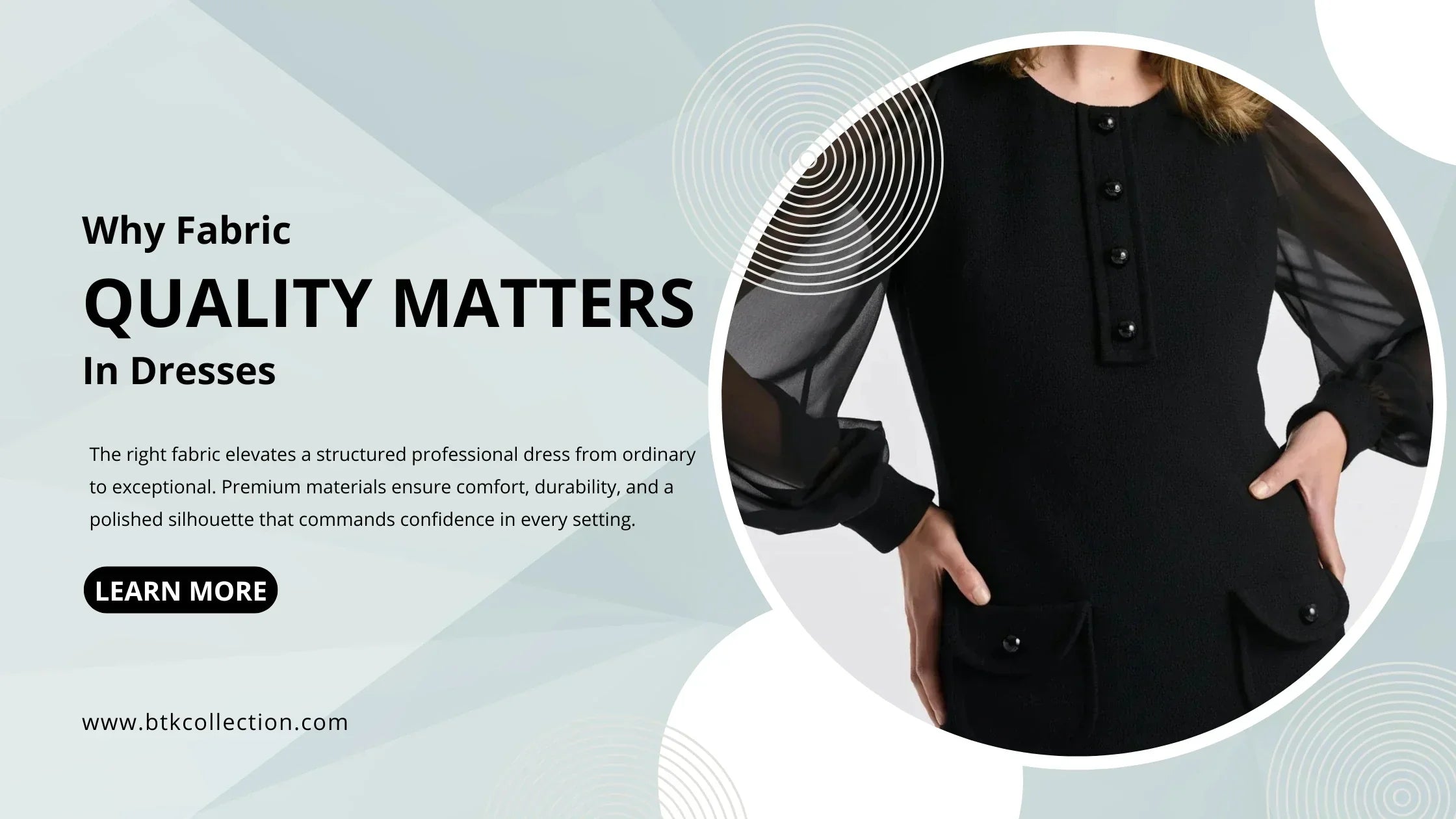 Why Fabric Quality Matters in Structured Professional Dresses