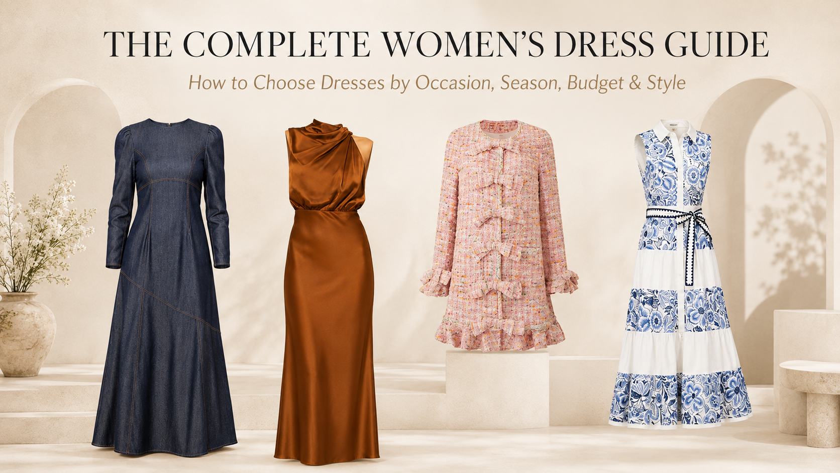 Complete women’s dress guide by occasion season budget and style at BTK COLLECTIONS