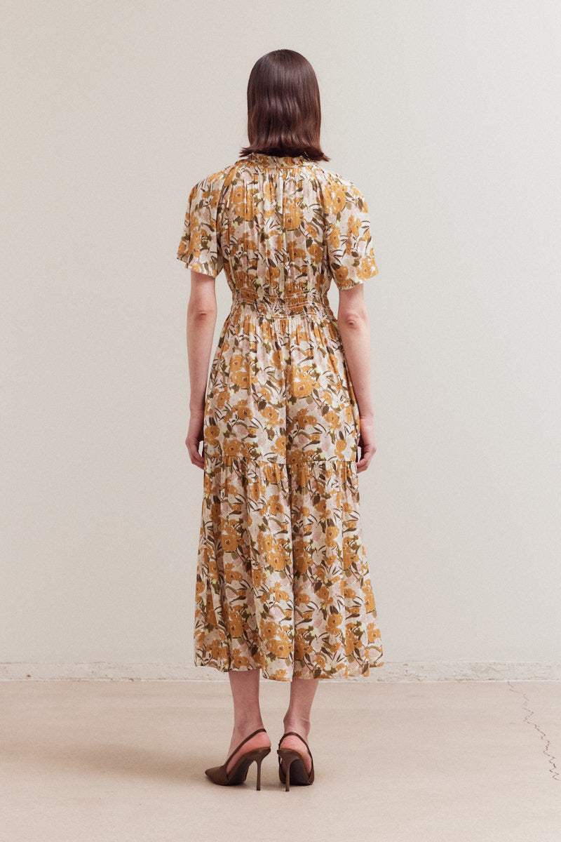 RAGLAN SLEEVE TIER MAX DRESS - BTK COLLECTIONS